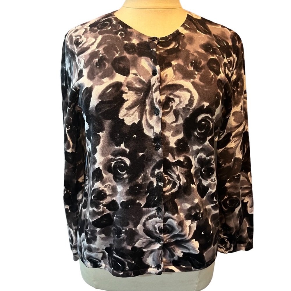 Karen Scott 100% Cotton Black & White Comfortably Soft Size‎ Xl